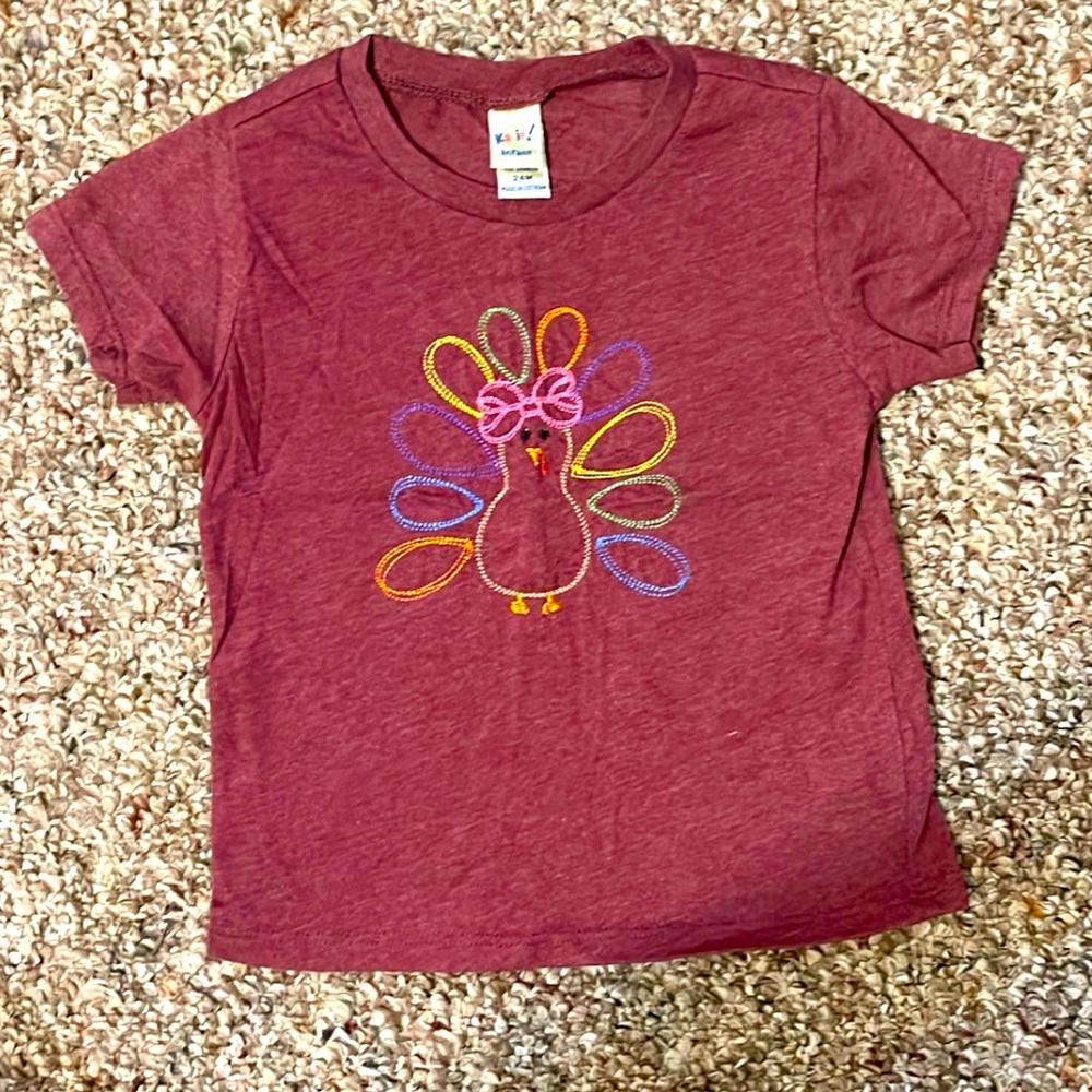 Baby Turkey Shirt 12 months